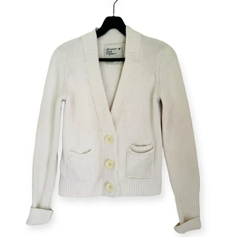 AEO American Eagles Outfitters Cotton Cardigan Size Large